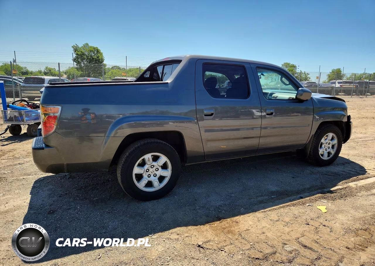 2007 Honda Ridgeline Rtl VIN:2HJYK16527H506484 - 3