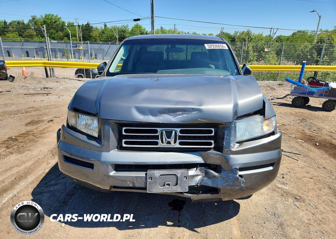 2007 Honda Ridgeline Rtl VIN:2HJYK16527H506484 - 5