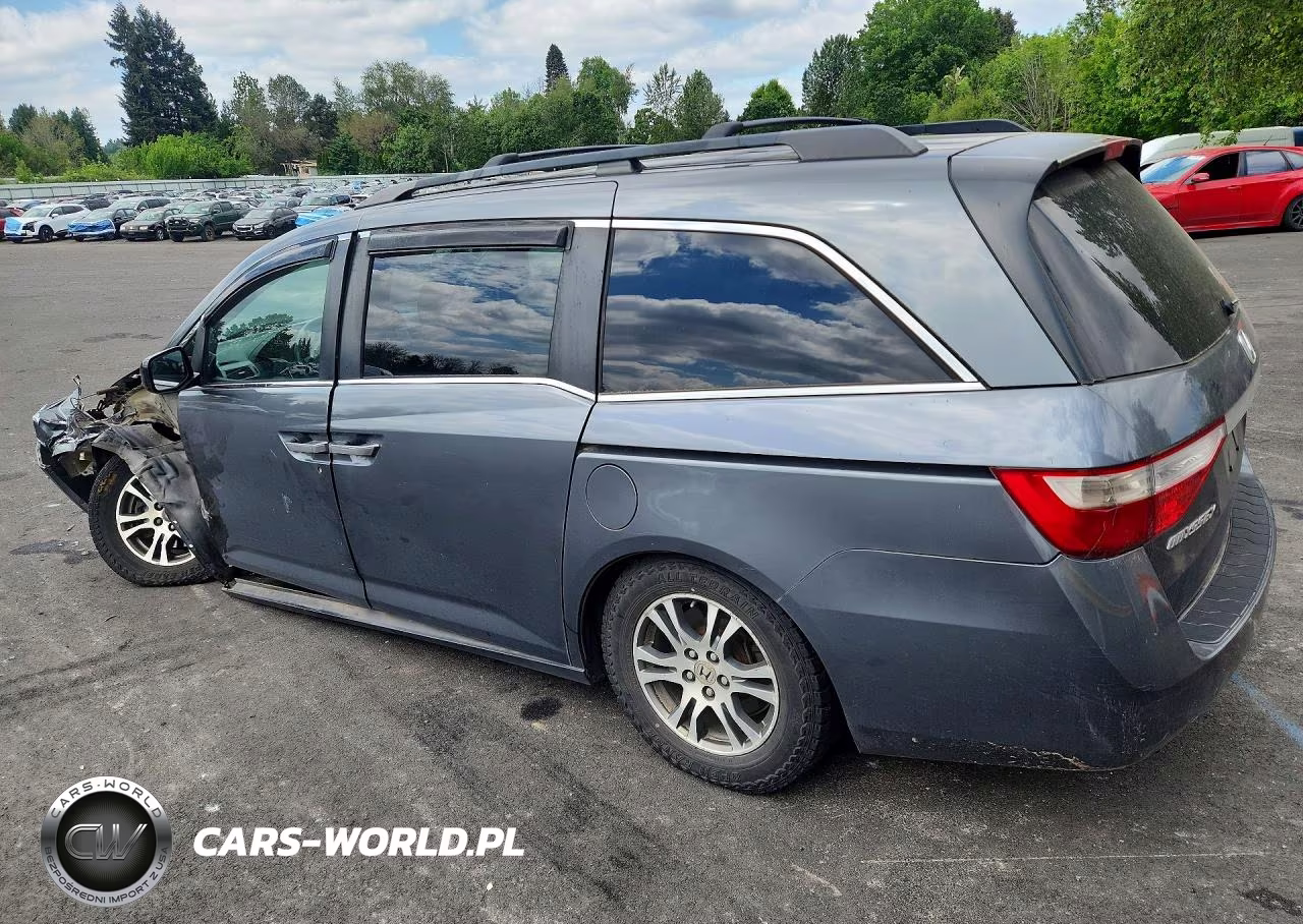2013 Honda Odyssey Ex VIN:5FNRL5H40DB022347 - 2