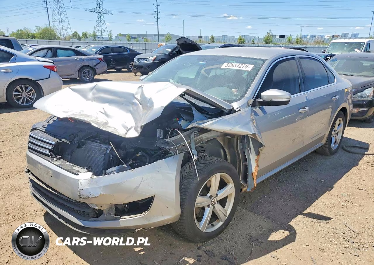 2012 Volkswagen Passat Se – zdjęcie 1 z 12