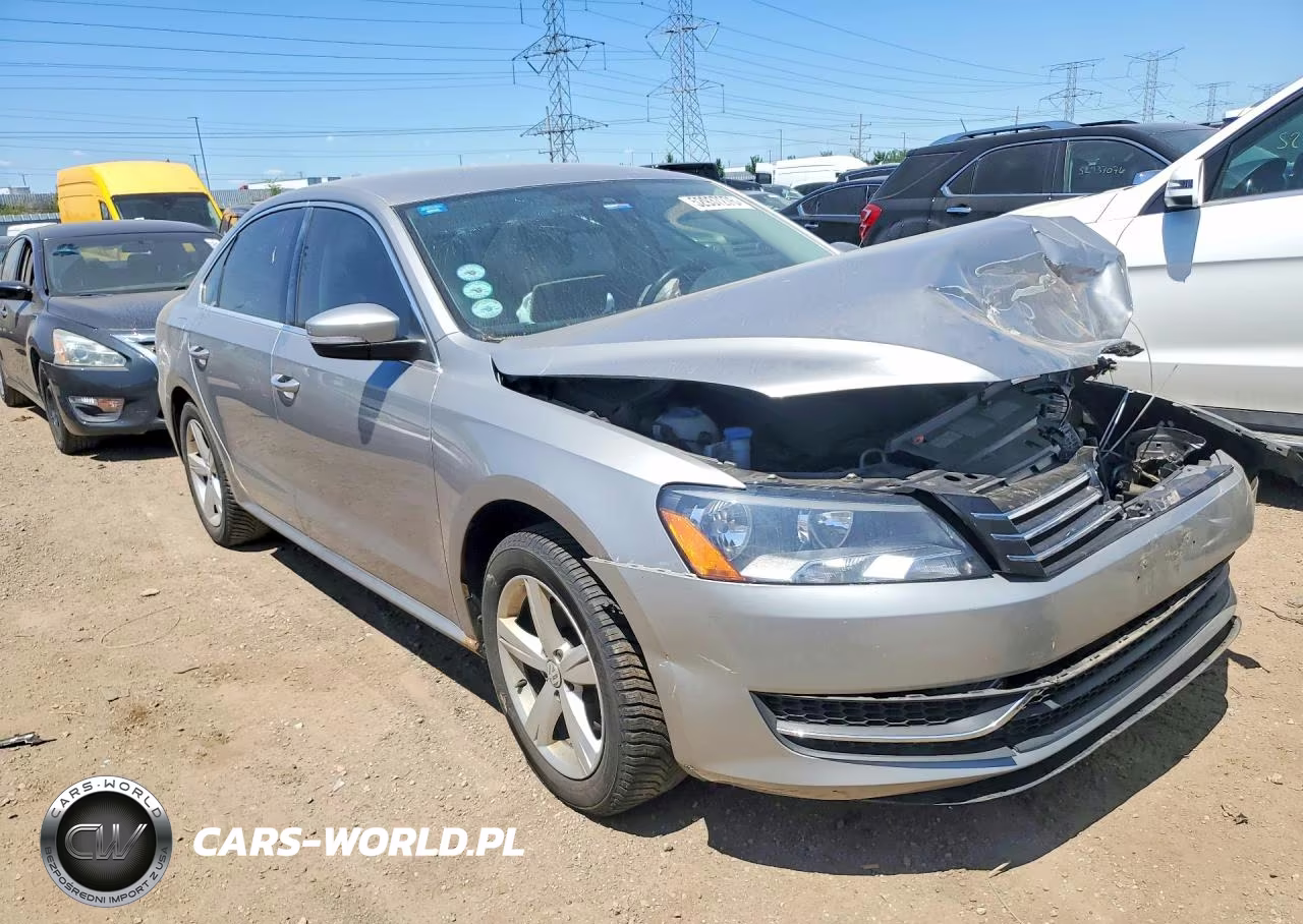 2012 Volkswagen Passat Se VIN:1VWBH7A32CC110972 - 4