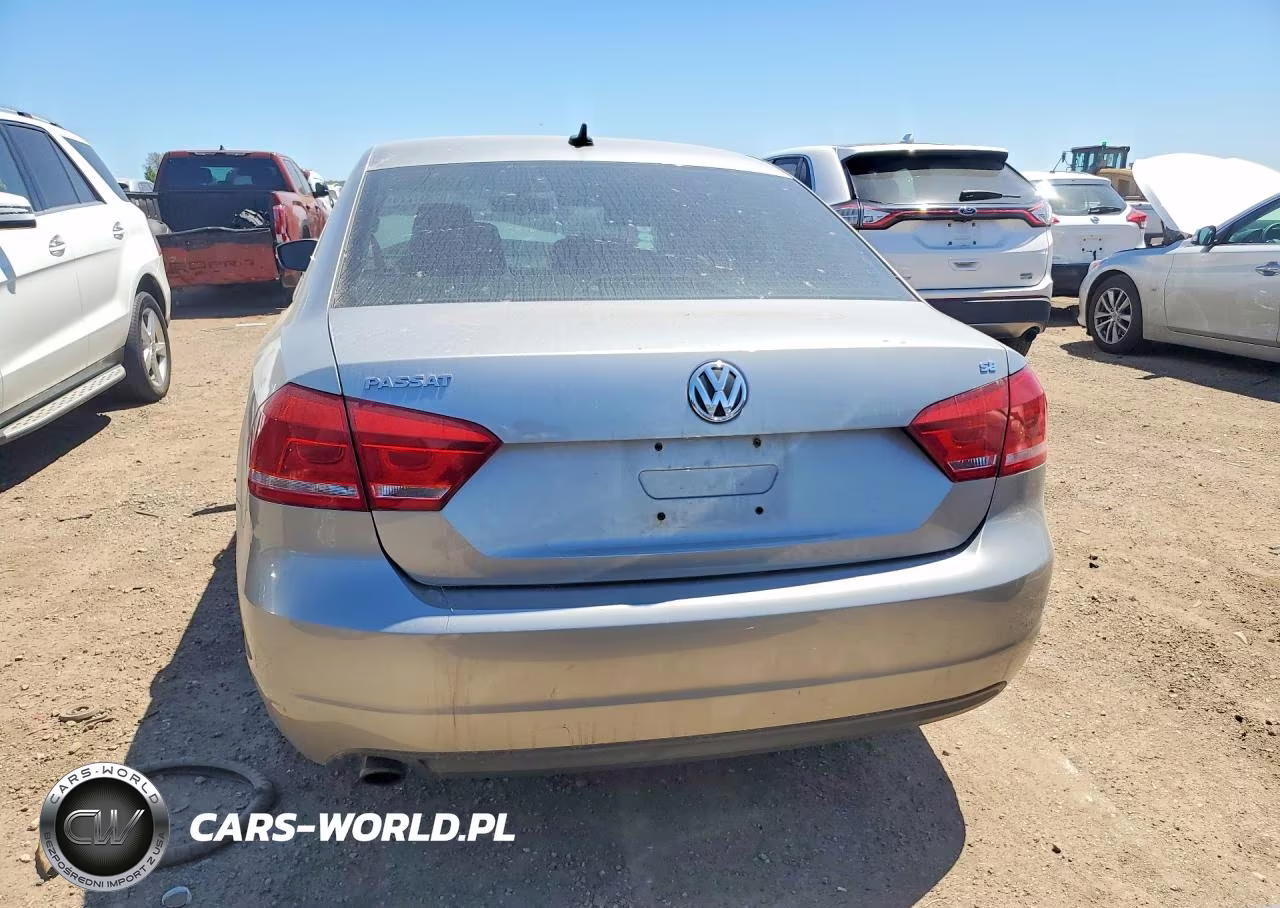 2012 Volkswagen Passat Se VIN:1VWBH7A32CC110972 - 6