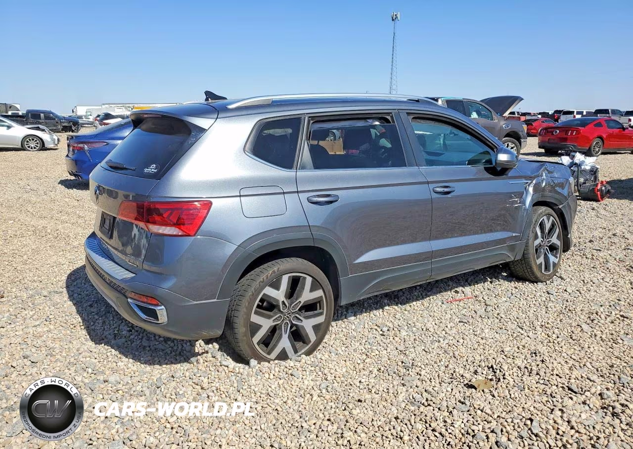 2022 Volkswagen Taos Sel VIN:3VV2X7B26NM031075 - 3