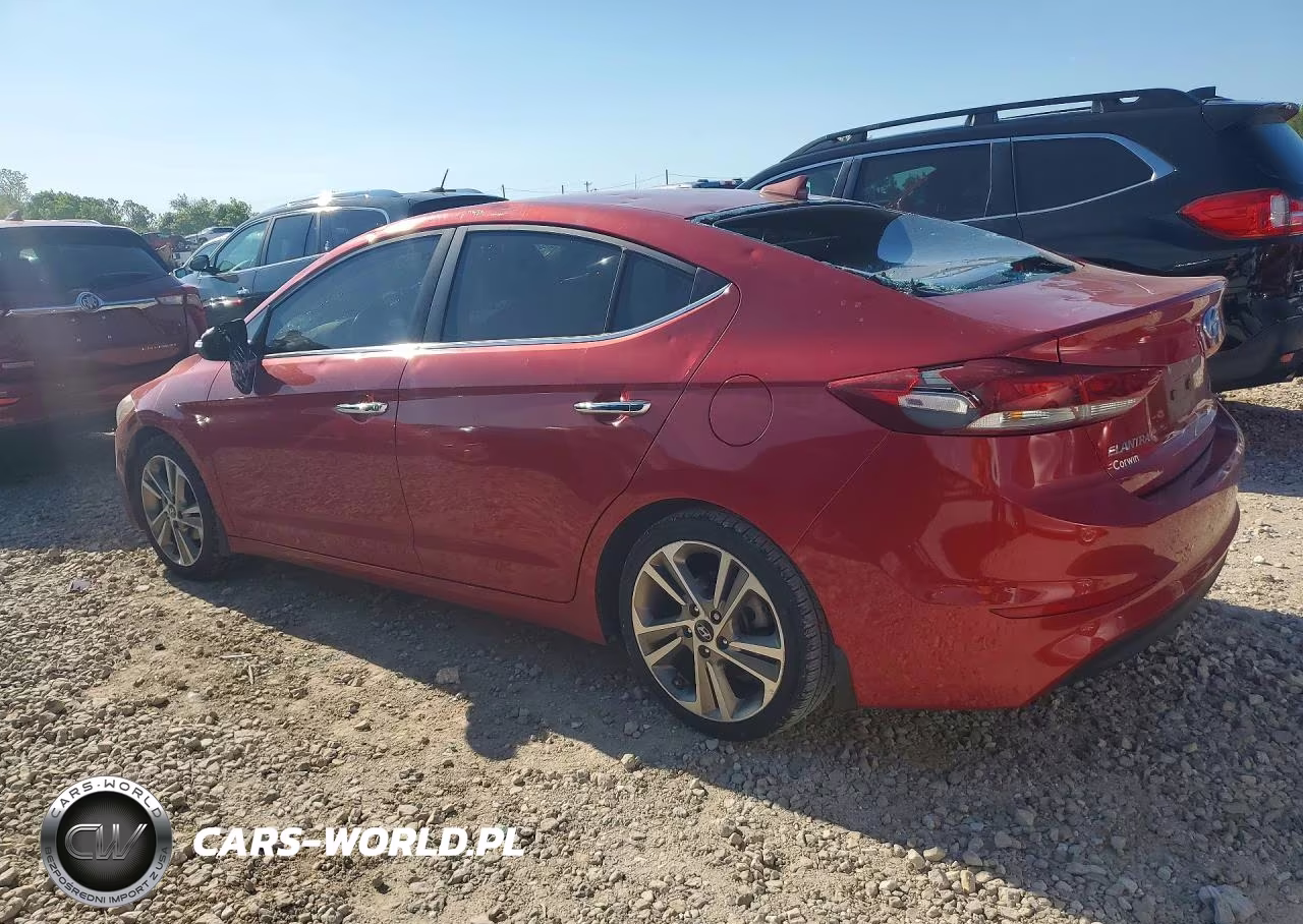 2017 Hyundai Elantra Limited VIN:5NPD84LF4HH120321 - 2