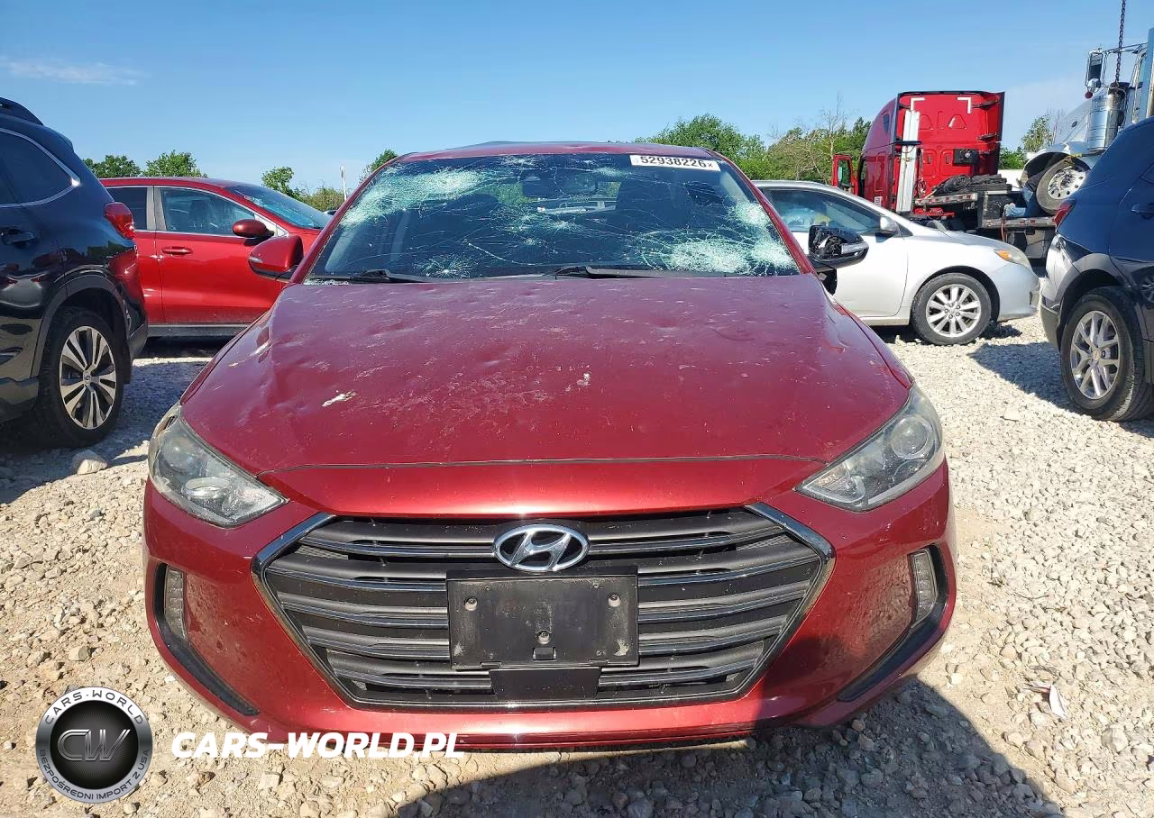 2017 Hyundai Elantra Limited VIN:5NPD84LF4HH120321 - 5