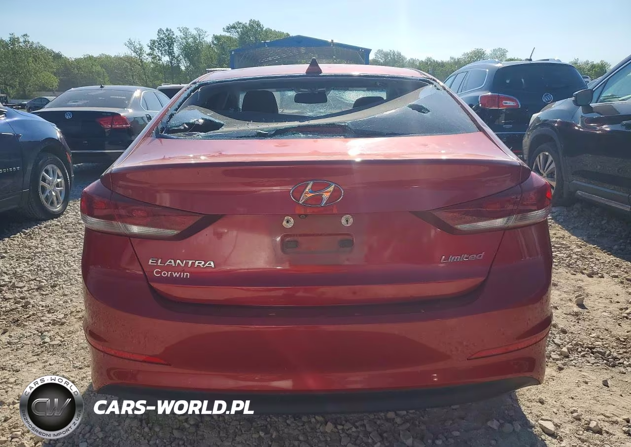 2017 Hyundai Elantra Limited VIN:5NPD84LF4HH120321 - 6