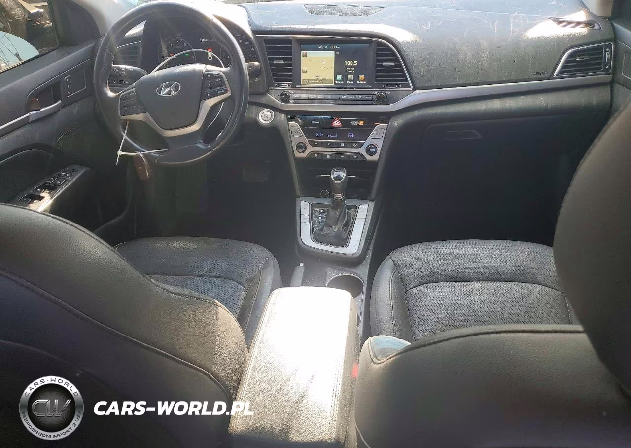 2017 Hyundai Elantra Limited VIN:5NPD84LF4HH120321 - 8