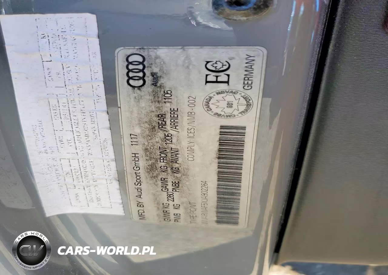 2018 Audi Rs5 VIN:WUARWAF5XJA902264 - 13