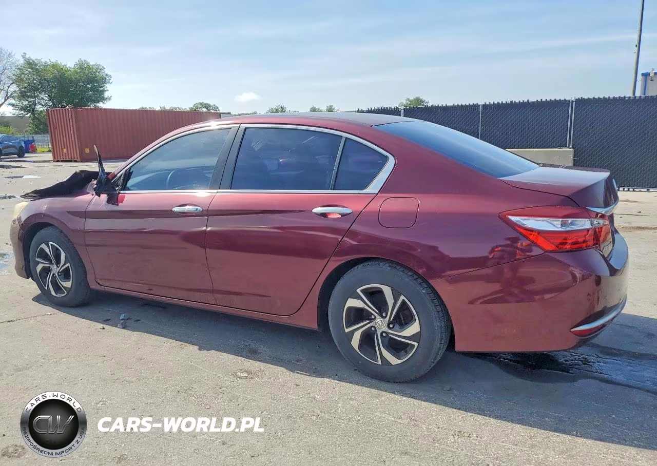 2016 Honda Accord Lx VIN:1HGCR2F36GA127860 - 2