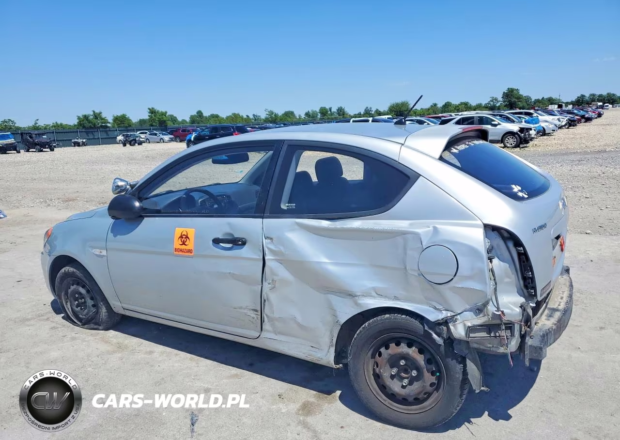 2007 Hyundai Accent Gs VIN:KMHCM36C47U016480 - 2