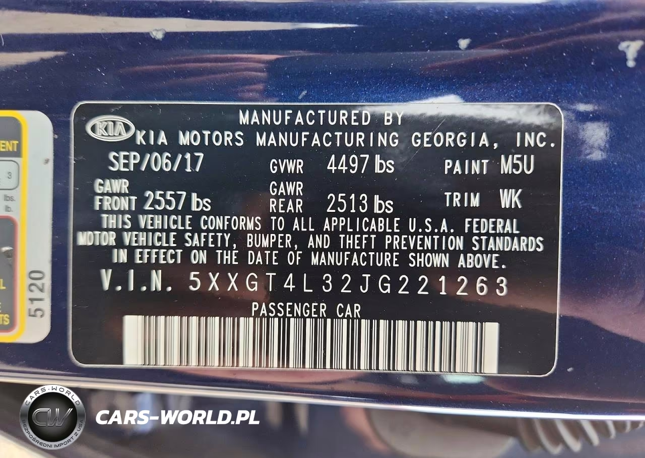 2018 Kia Optima Lx VIN:5XXGT4L32JG221263 - 12