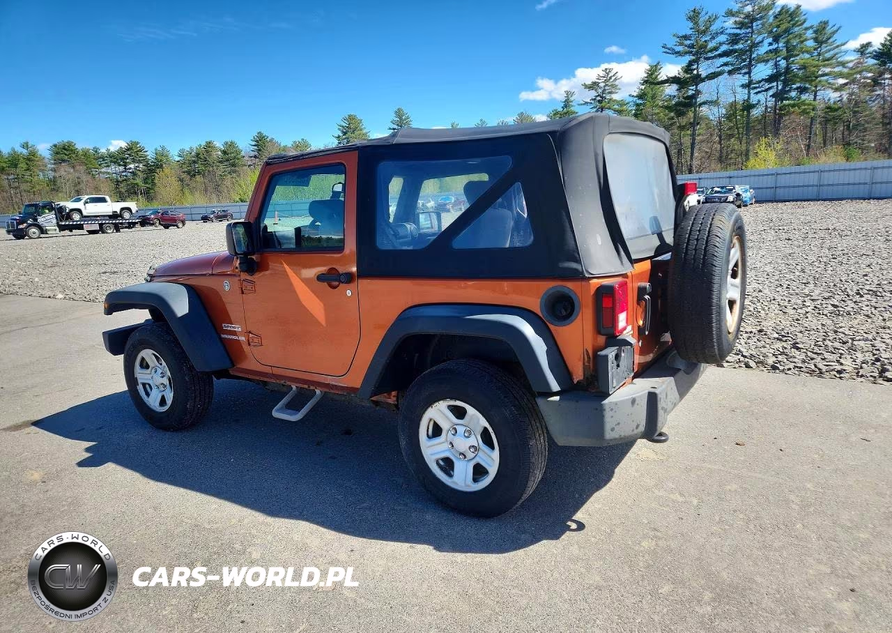 2010 Jeep Wrangler Sport VIN:1J4AA2D17AL187196 - 2