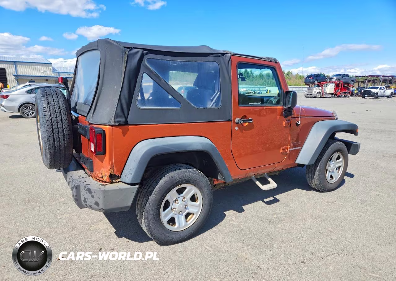 2010 Jeep Wrangler Sport VIN:1J4AA2D17AL187196 - 3