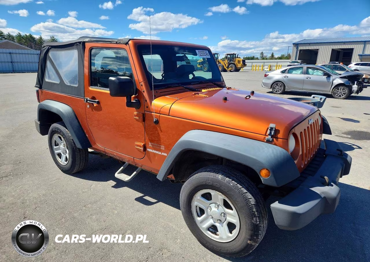 2010 Jeep Wrangler Sport VIN:1J4AA2D17AL187196 - 4