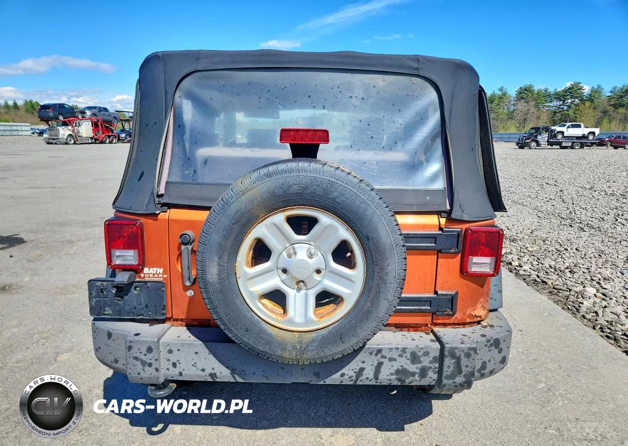 2010 Jeep Wrangler Sport VIN:1J4AA2D17AL187196 - 6