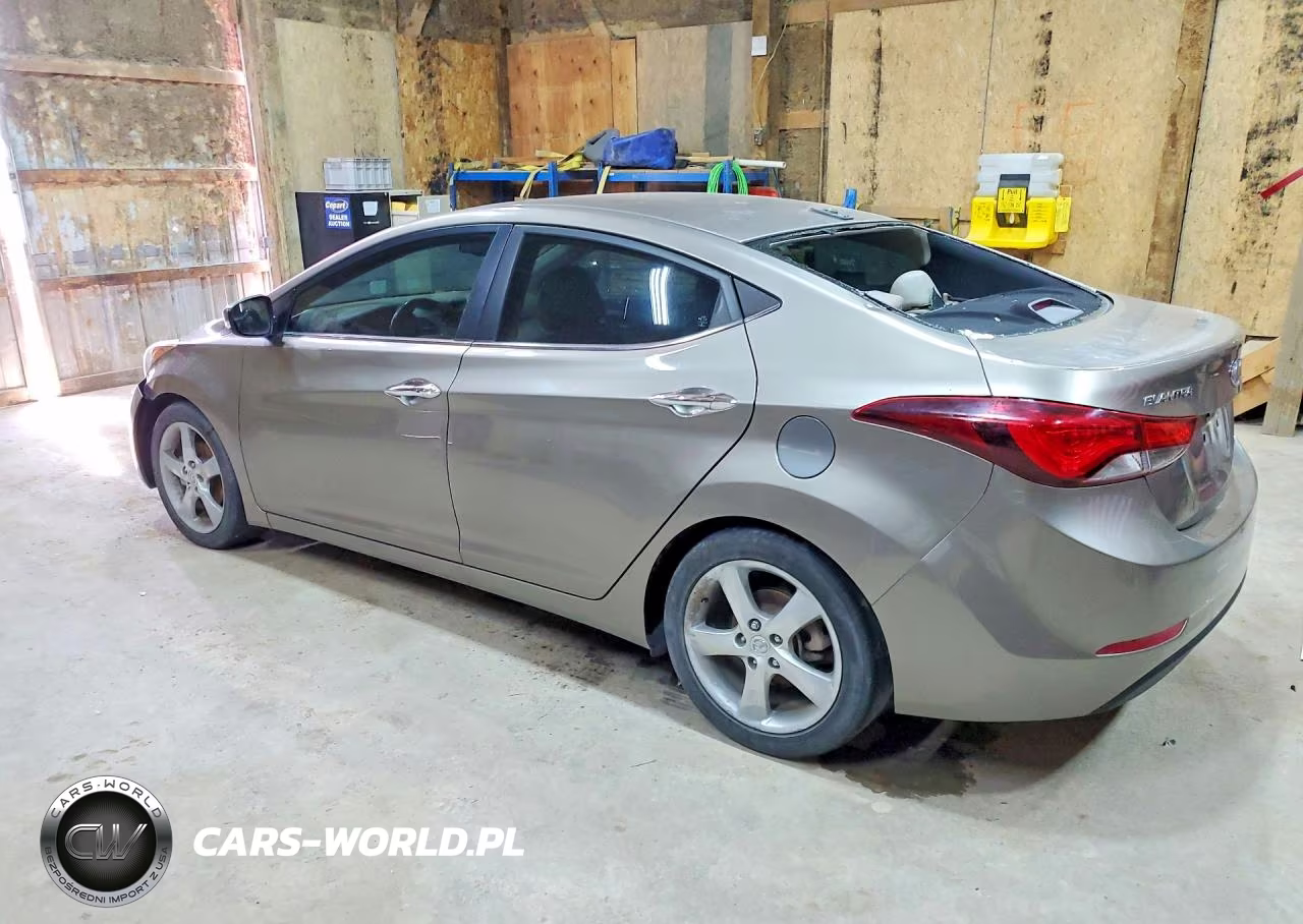 2015 Hyundai Elantra Sel VIN:5NPDH4AE7FH568396 - 2