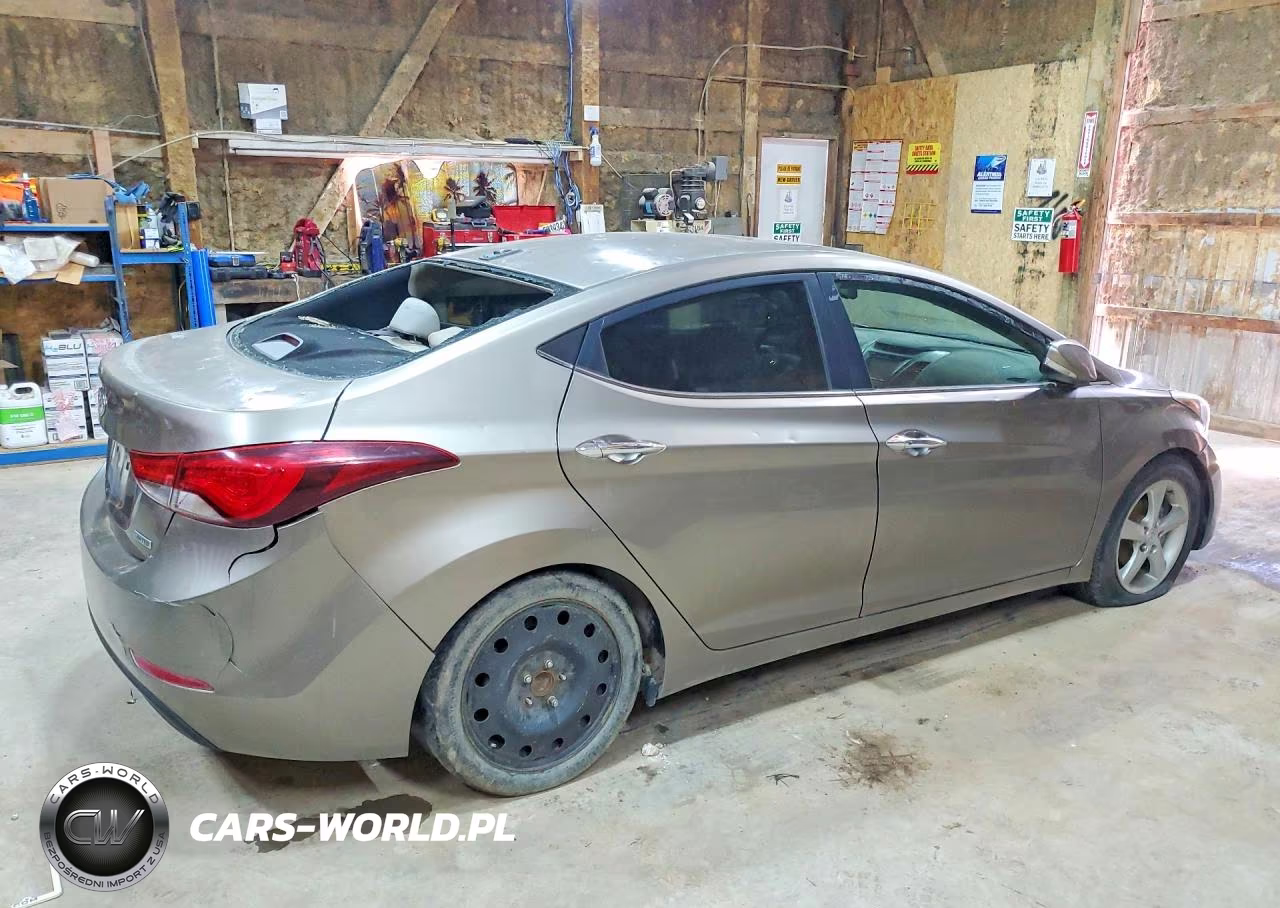 2015 Hyundai Elantra Sel VIN:5NPDH4AE7FH568396 - 3