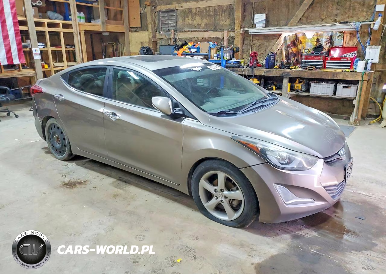 2015 Hyundai Elantra Sel VIN:5NPDH4AE7FH568396 - 4