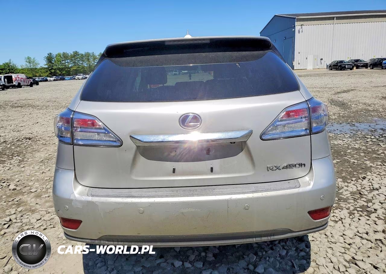 2012 Lexus Rx 450H VIN:JTJZB1BA5C2006363 - 6