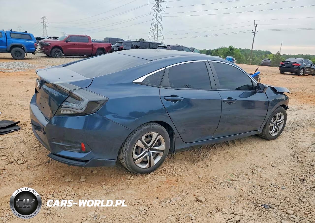 2017 Honda Civic Lx VIN:19XFC2F56HE072307 - 3