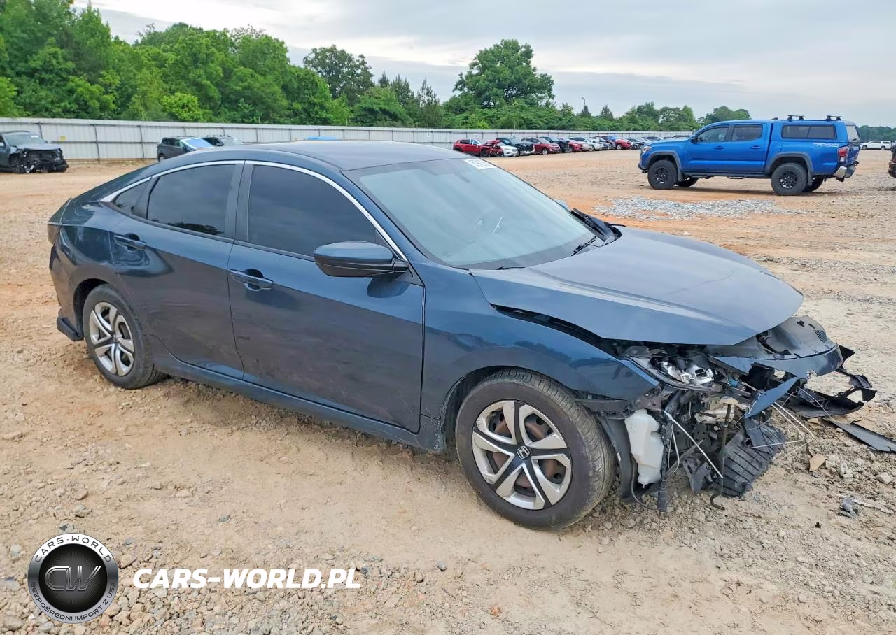 2017 Honda Civic Lx VIN:19XFC2F56HE072307 - 4