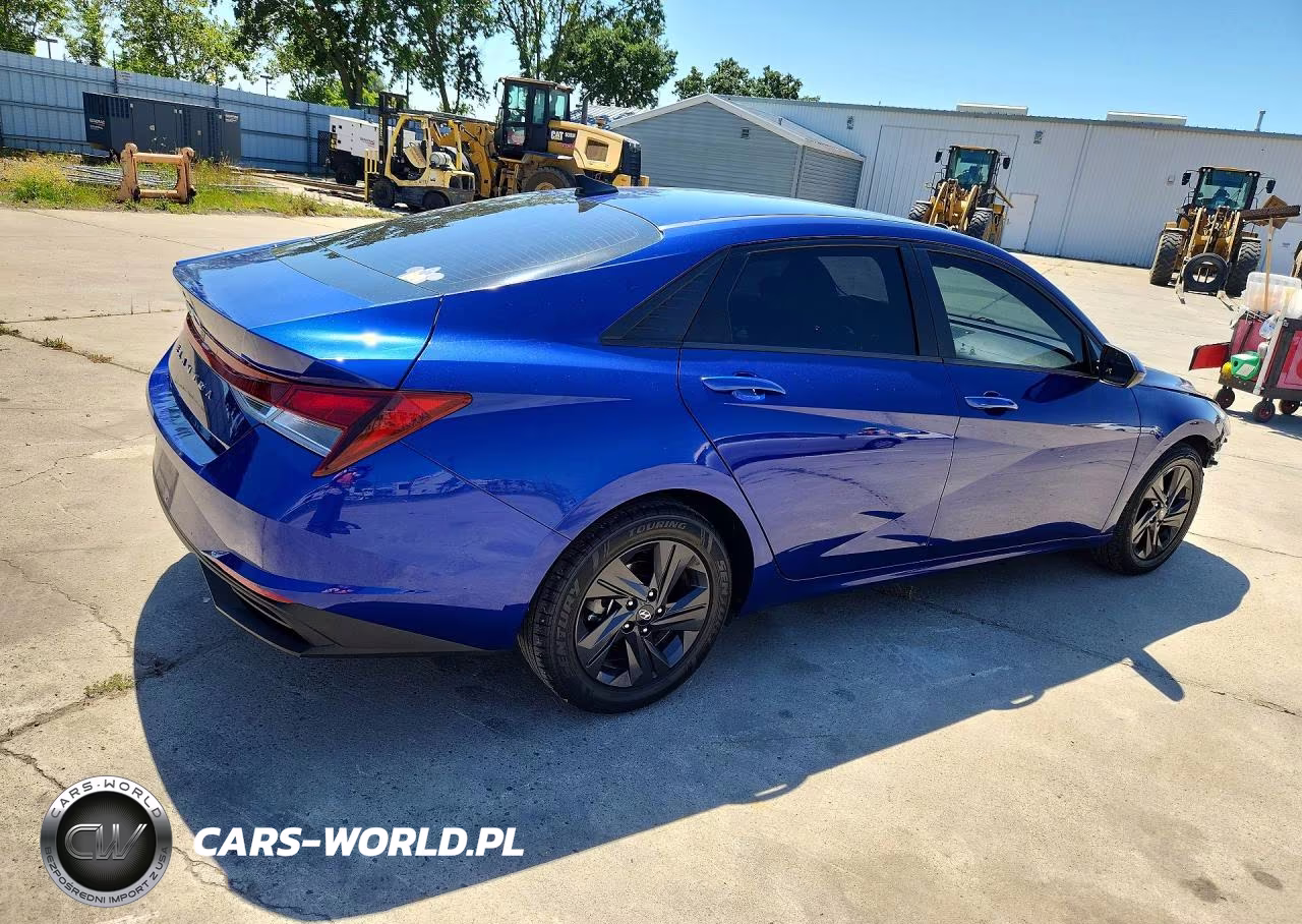 2021 Hyundai Elantra Sel VIN:5NPLM4AG6MH046655 - 3