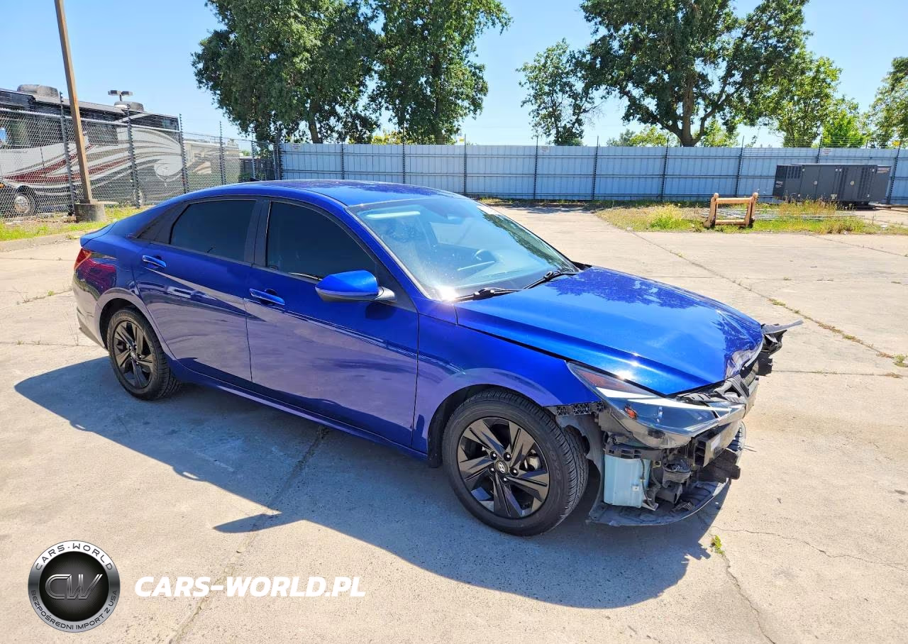 2021 Hyundai Elantra Sel VIN:5NPLM4AG6MH046655 - 4