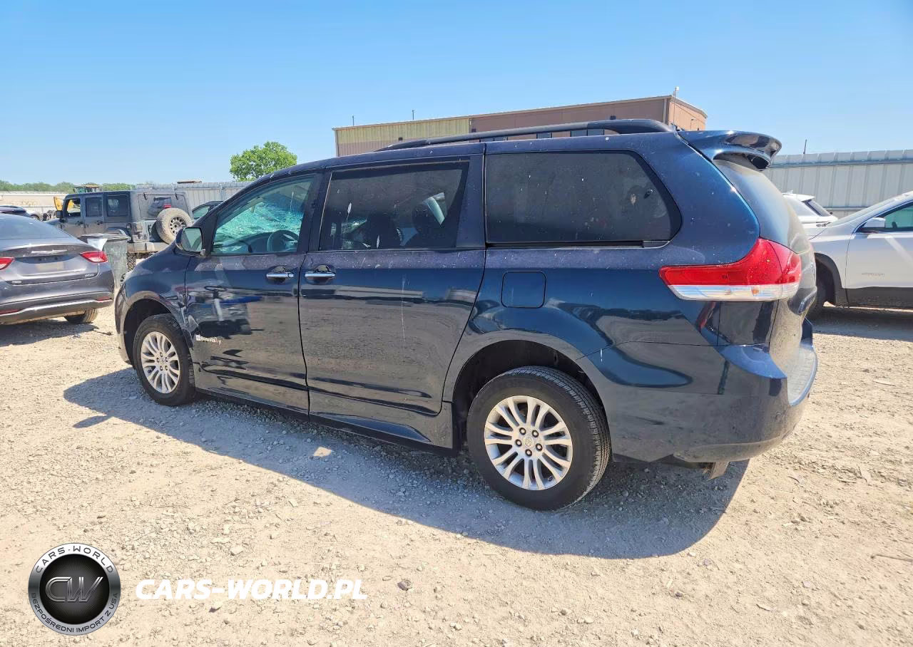 2011 Toyota Sienna Xle 8-Passenger VIN:5TDYK3DC9BS146271 - 2