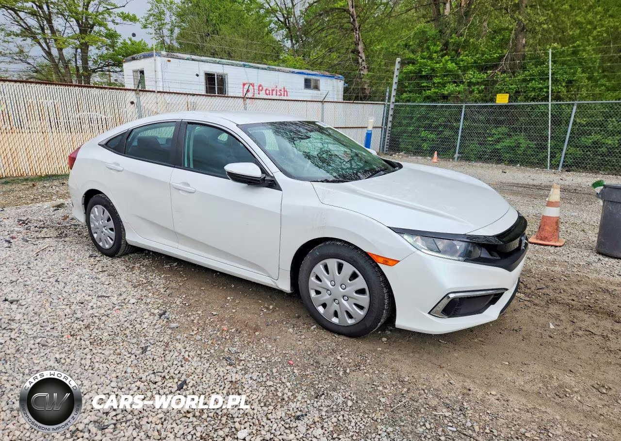 2020 Honda Civic Lx VIN:2HGFC2F68LH523793 - 4