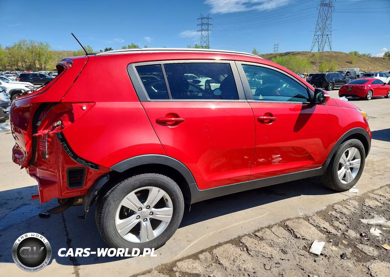 2013 Kia Sportage Lx VIN:KNDPBCA20D7505852 - 3