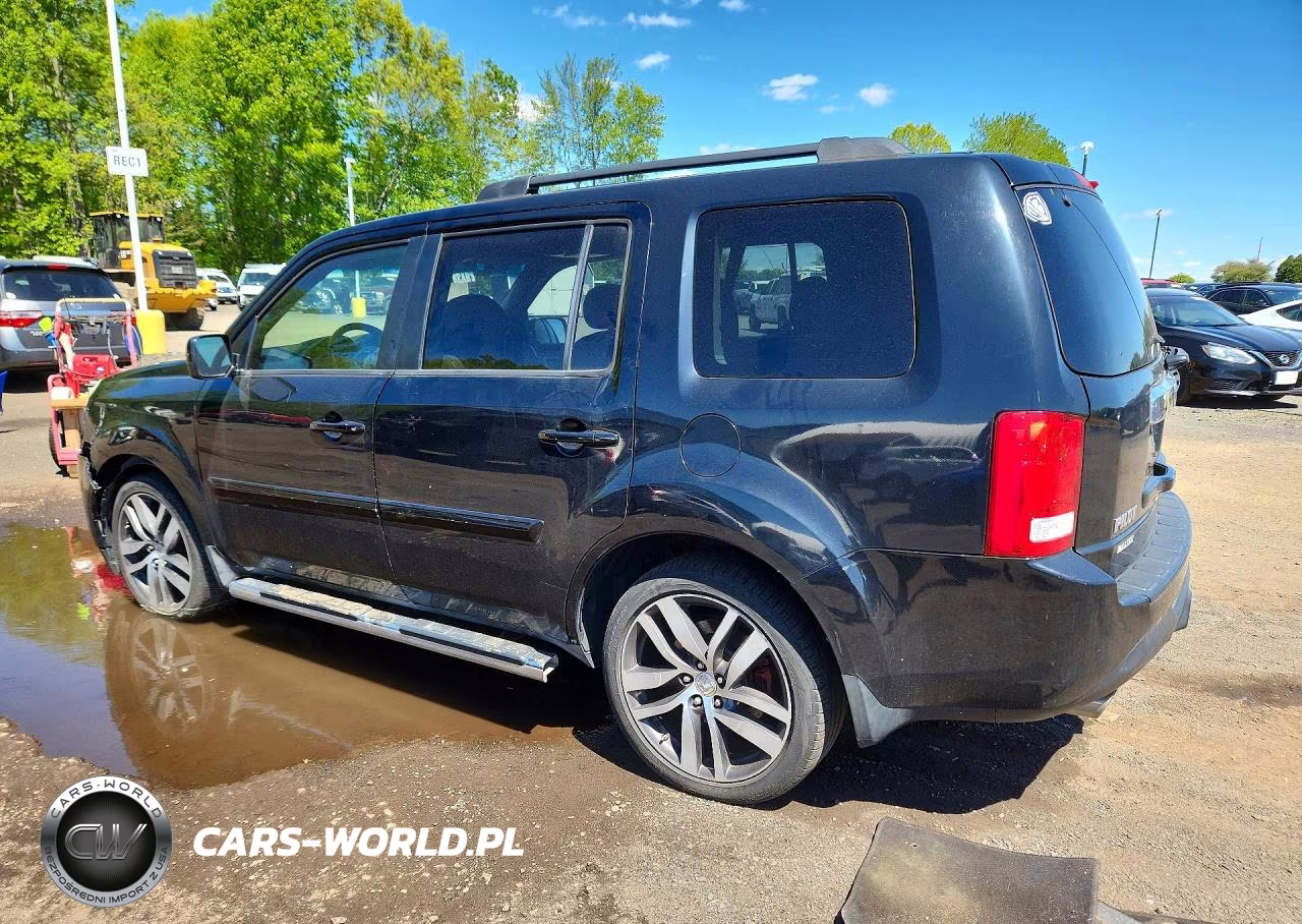 2012 Honda Pilot Exln VIN:5FNYF4H71CB022217 - 2