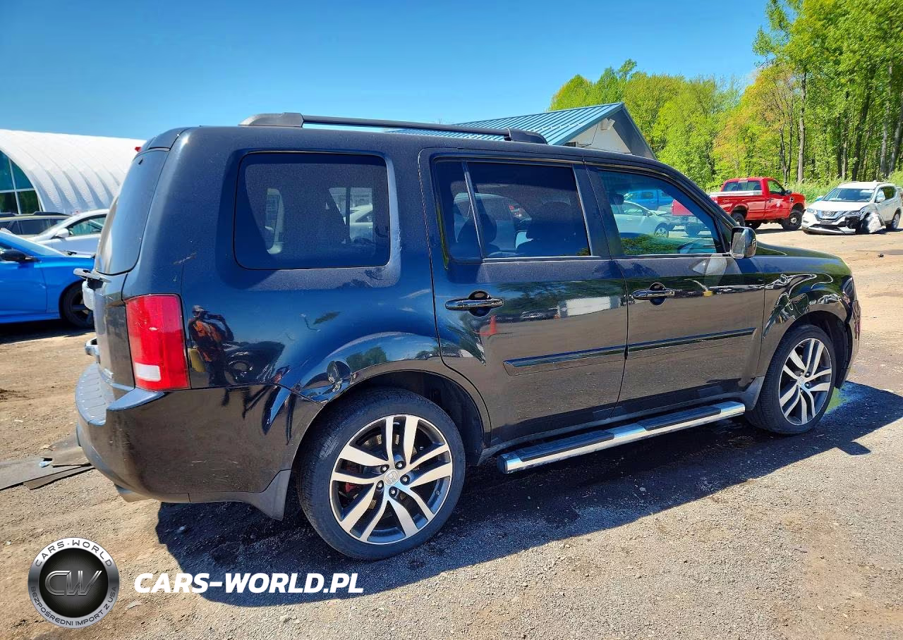 2012 Honda Pilot Exln VIN:5FNYF4H71CB022217 - 3