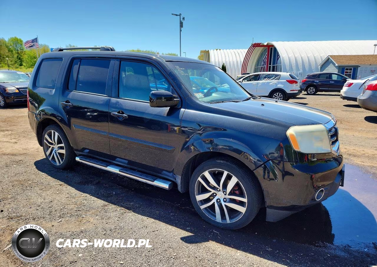2012 Honda Pilot Exln VIN:5FNYF4H71CB022217 - 4