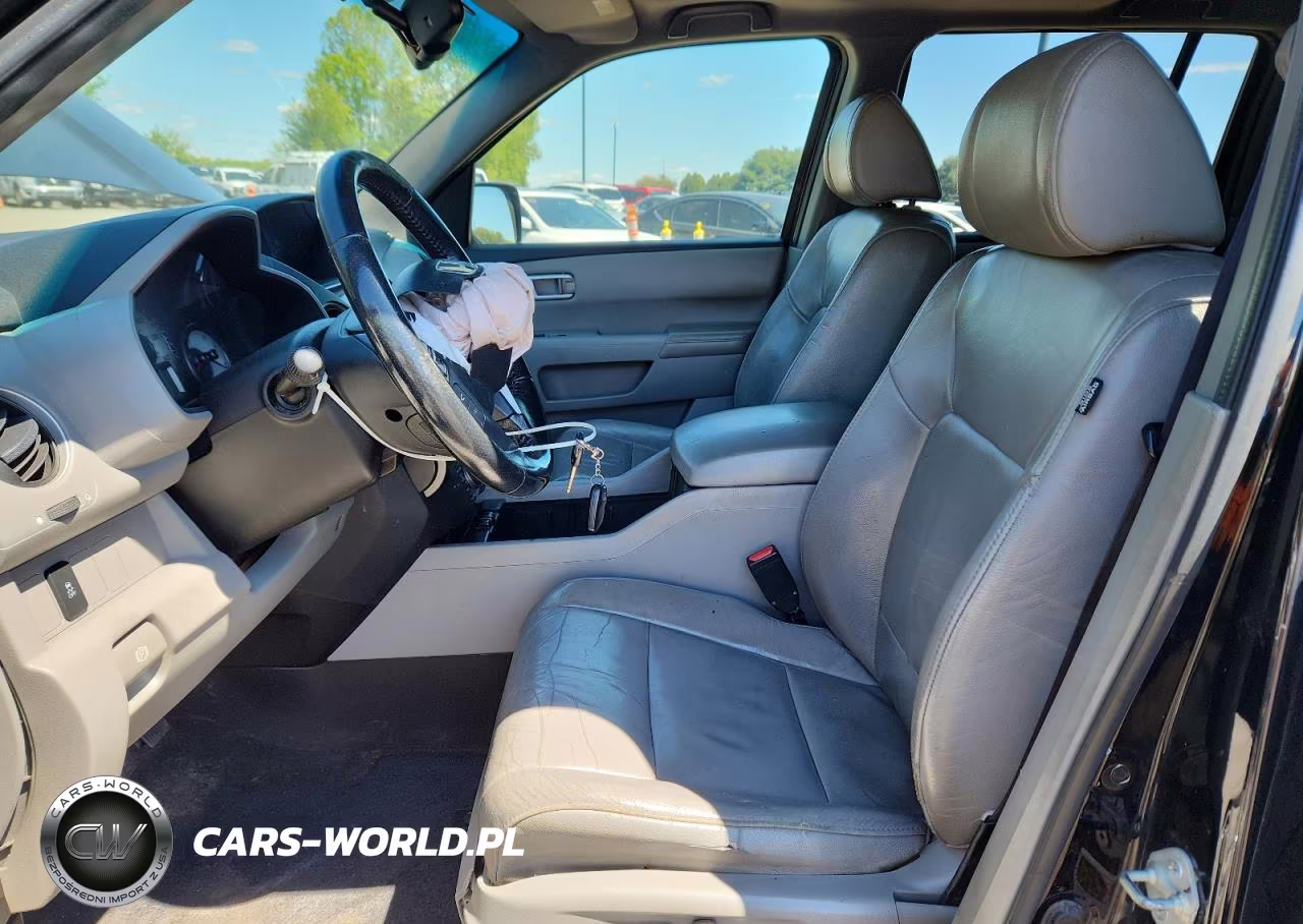 2012 Honda Pilot Exln VIN:5FNYF4H71CB022217 - 7