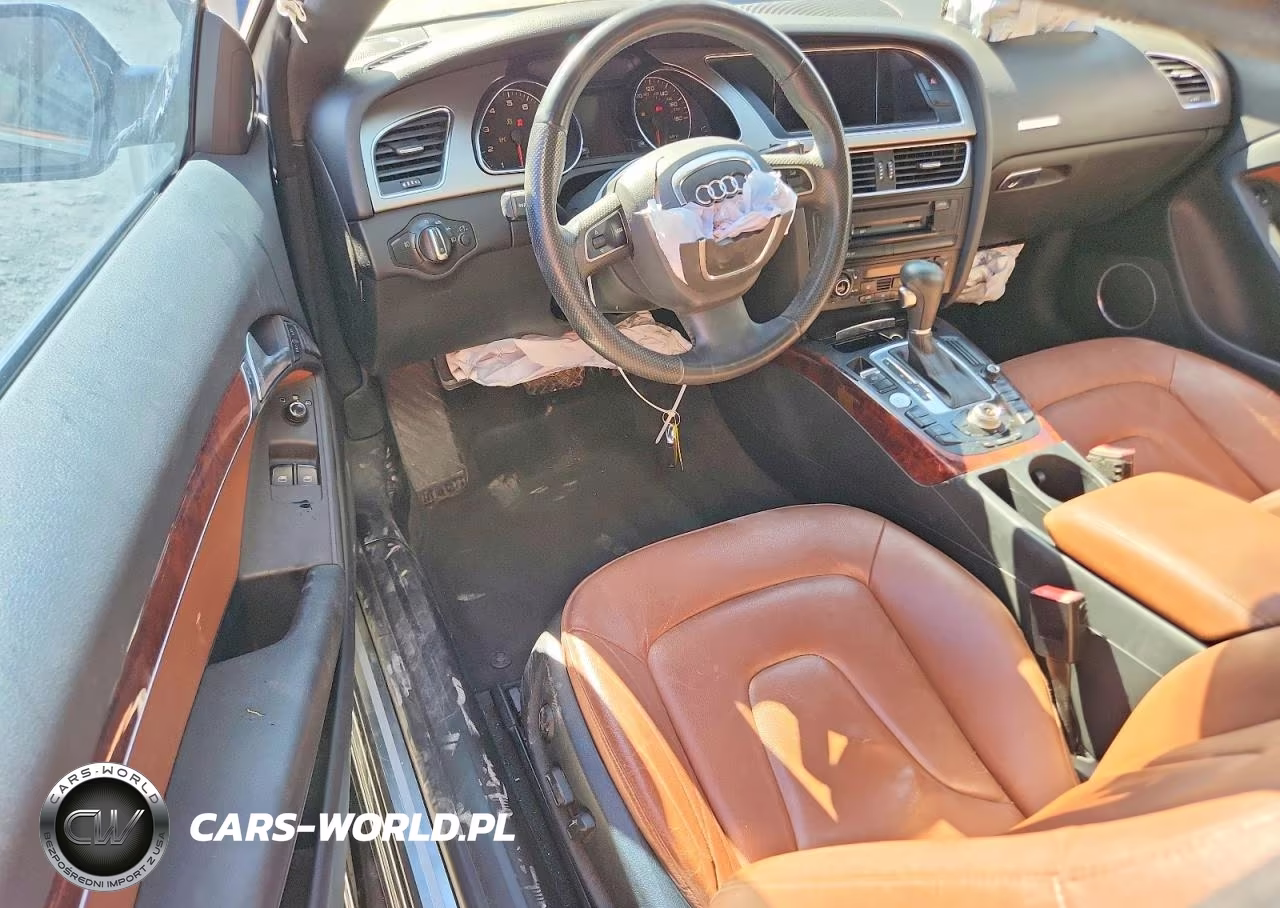 2012 Audi A5 Premium Plus VIN:WAULFAFR3CA037076 - 8