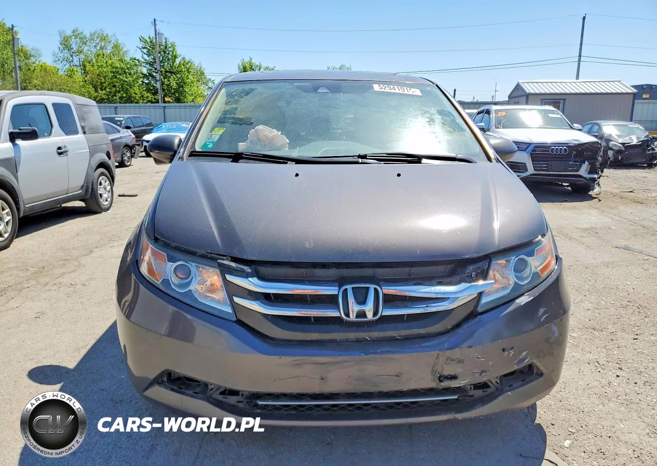 2014 Honda Odyssey Exl VIN:5FNRL5H60EB111449 - 5