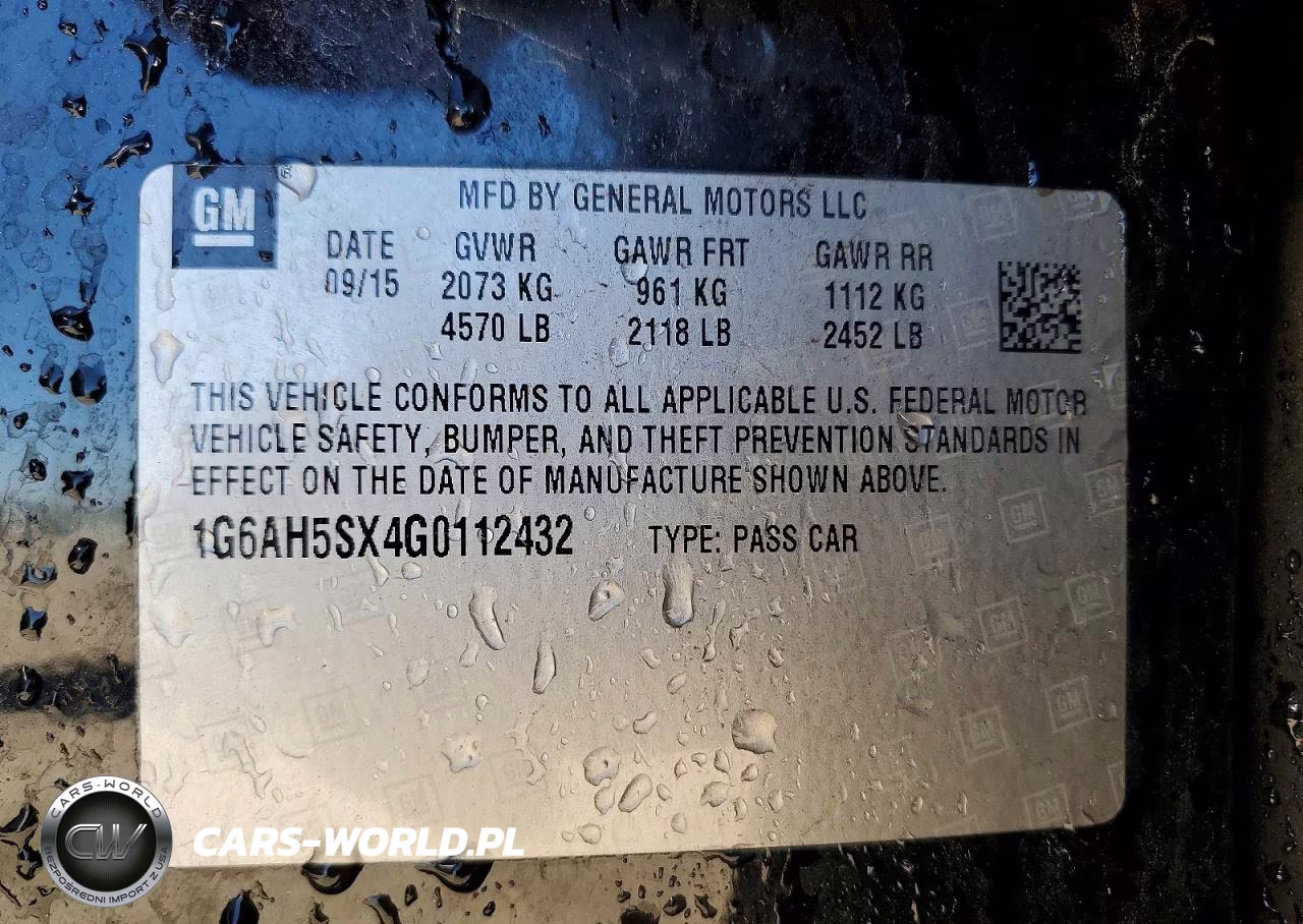 2016 Cadillac Ats Luxury VIN:1G6AH5SX4G0112432 - 12