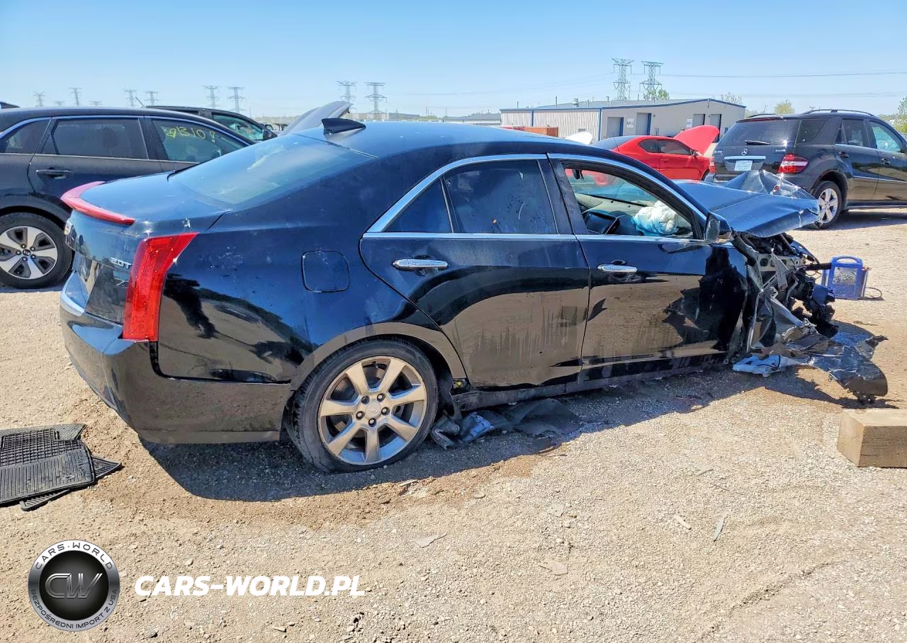 2016 Cadillac Ats Luxury VIN:1G6AH5SX4G0112432 - 3
