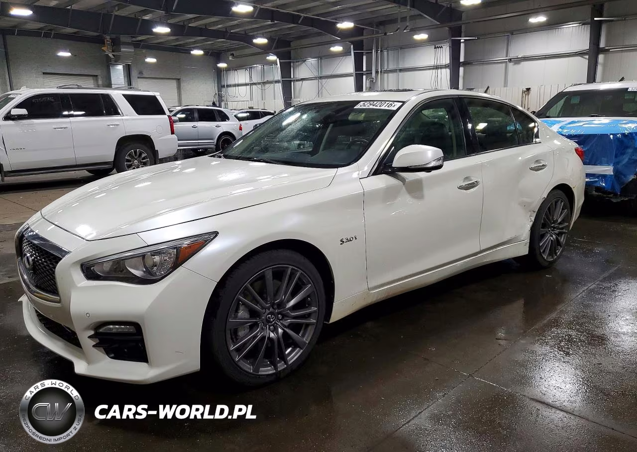 2016 Infiniti Q50 Red Sport 400