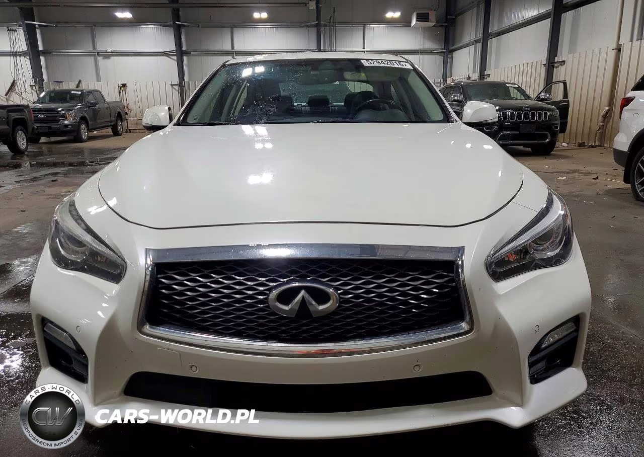 2016 Infiniti Q50 Red Sport 400 VIN:JN1FV7AR0GM451873 - 5