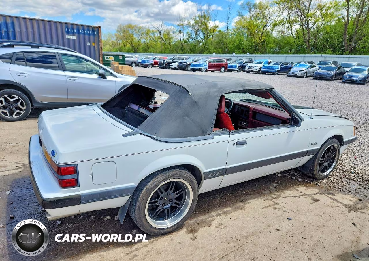 1985 Ford Mustang Lx VIN:1FABP27M0FF248320 - 3