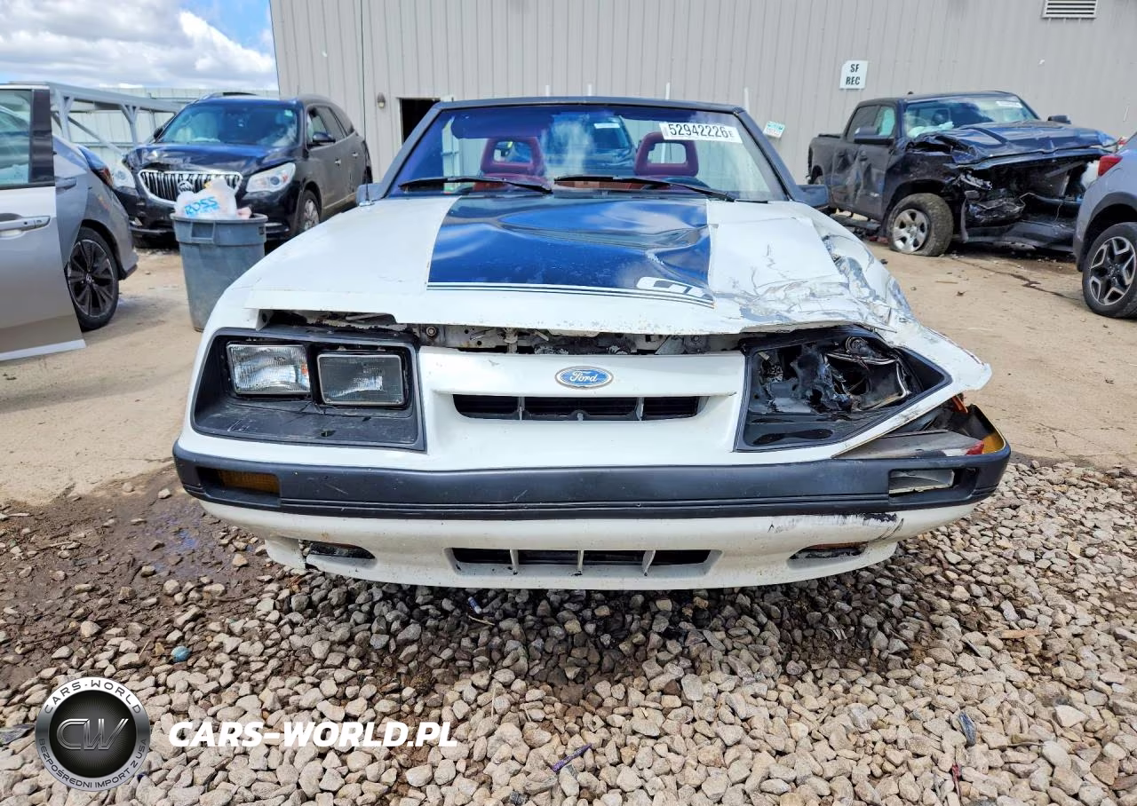 1985 Ford Mustang Lx VIN:1FABP27M0FF248320 - 5