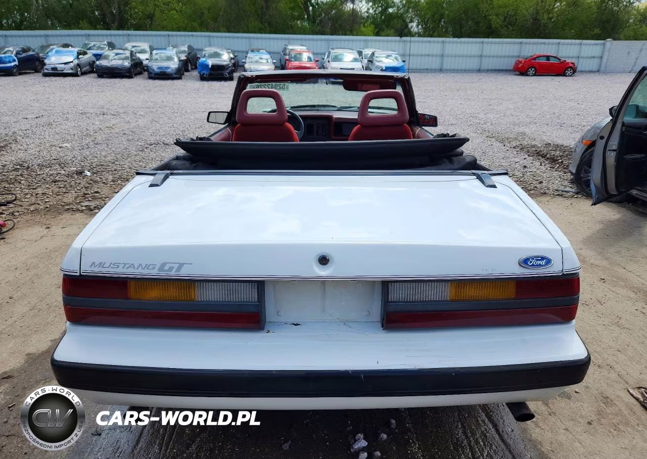 1985 Ford Mustang Lx VIN:1FABP27M0FF248320 - 6