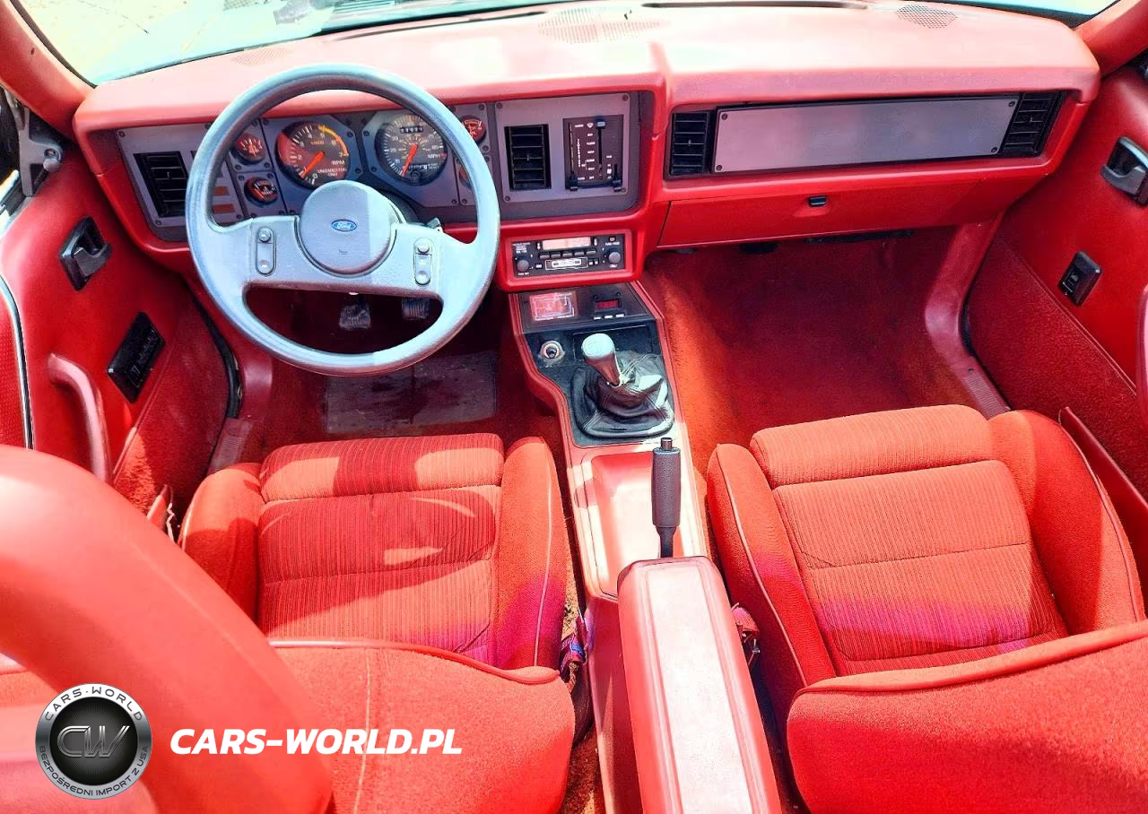1985 Ford Mustang Lx VIN:1FABP27M0FF248320 - 8