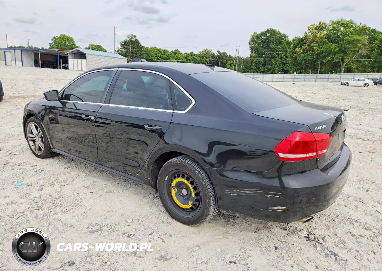 2014 Volkswagen Passat Se VIN:1VWBT7A36EC089447 - 2