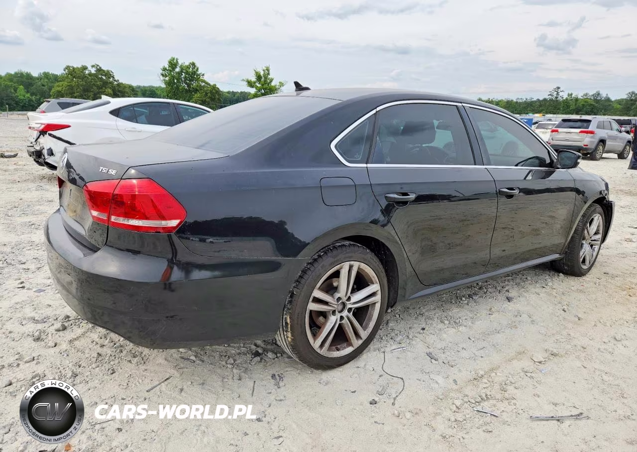 2014 Volkswagen Passat Se VIN:1VWBT7A36EC089447 - 3