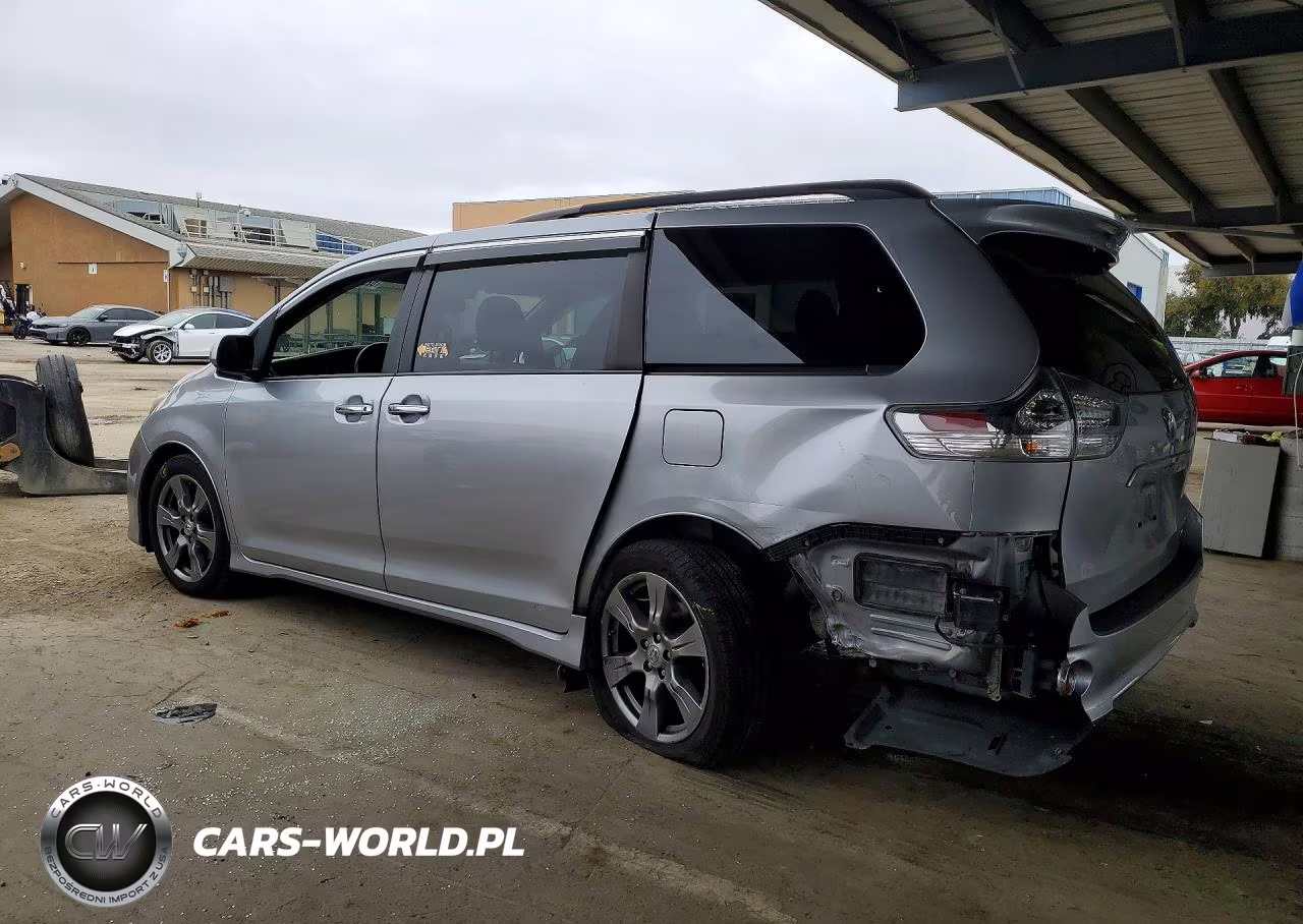 2017 Toyota Sienna Se VIN:5TDXZ3DCXHS877632 - 2