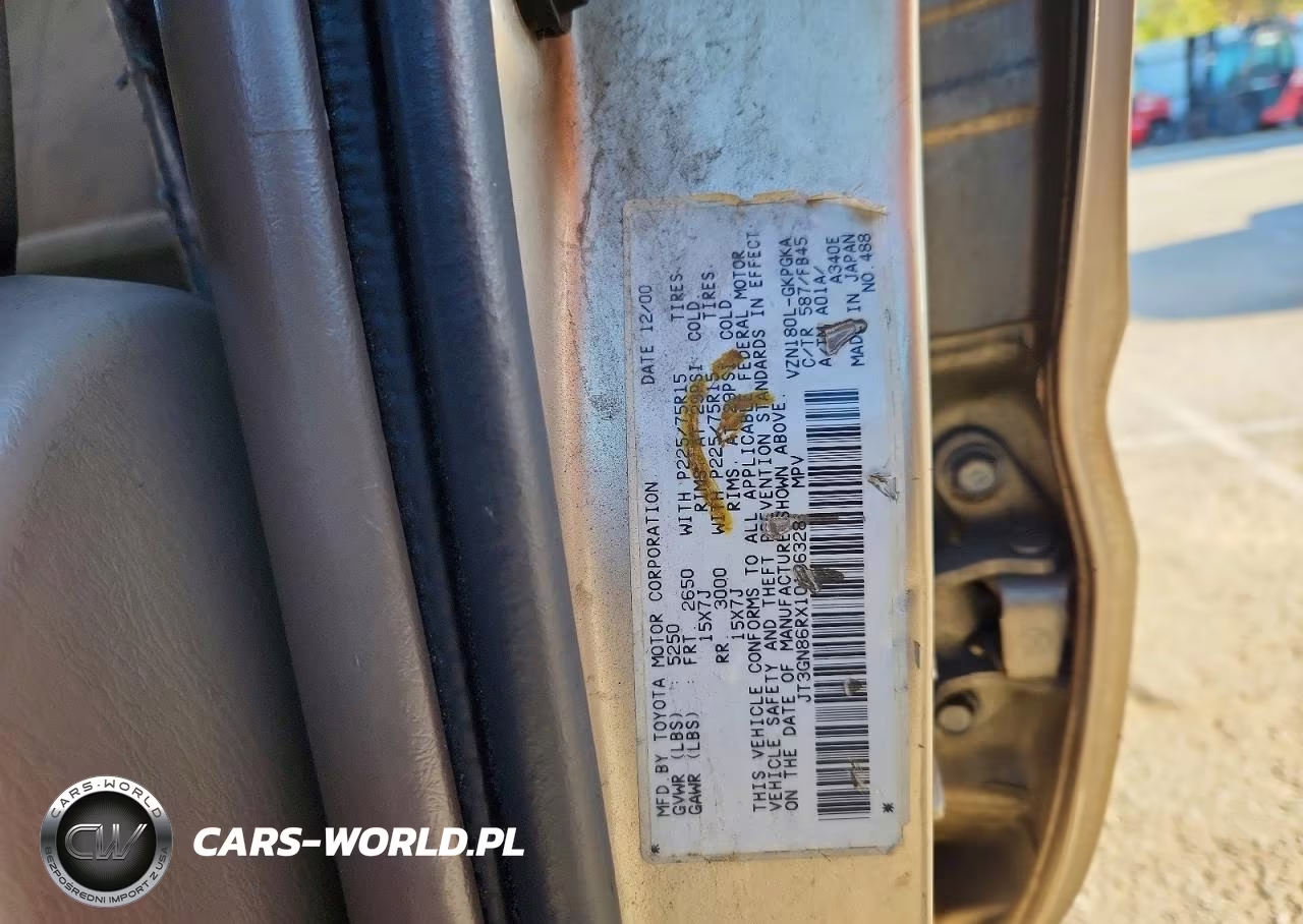 2001 Toyota 4Runner Sr5 VIN:JT3GN86RX10196328 - 13