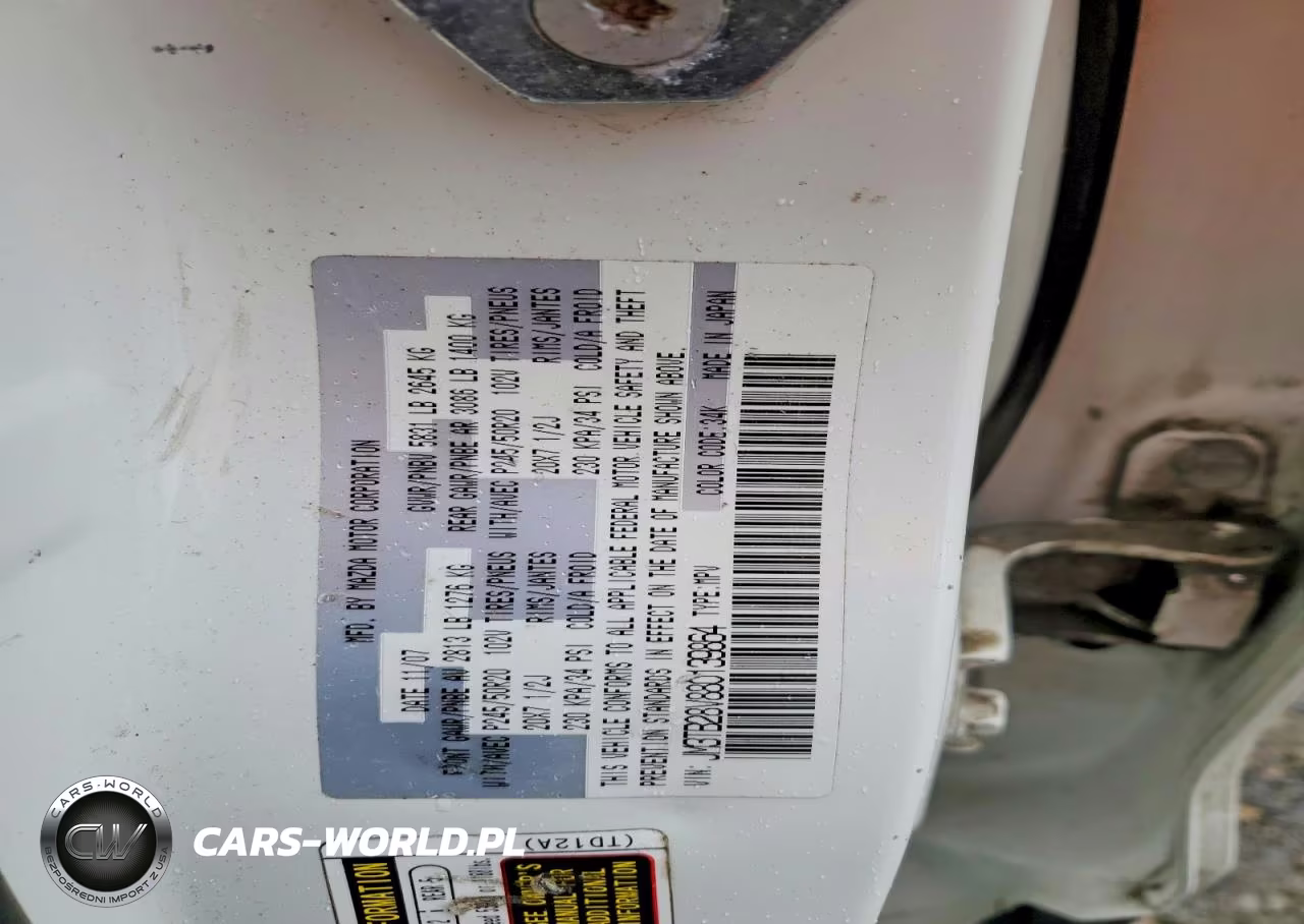 2008 Mazda Cx-9 VIN:JM3TB28V880139864 - 13
