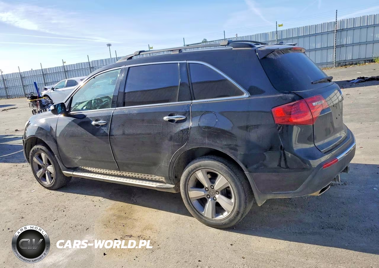 2013 Acura Mdx VIN:2HNYD2H27DH507353 - 2